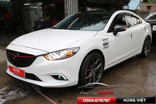 Mazda 6 đẹp như từ nơi em đến - ánh sáng và tốc độ.